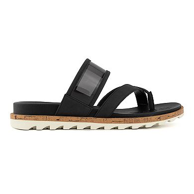 London Fog Stelanie Women's Thong Sandals