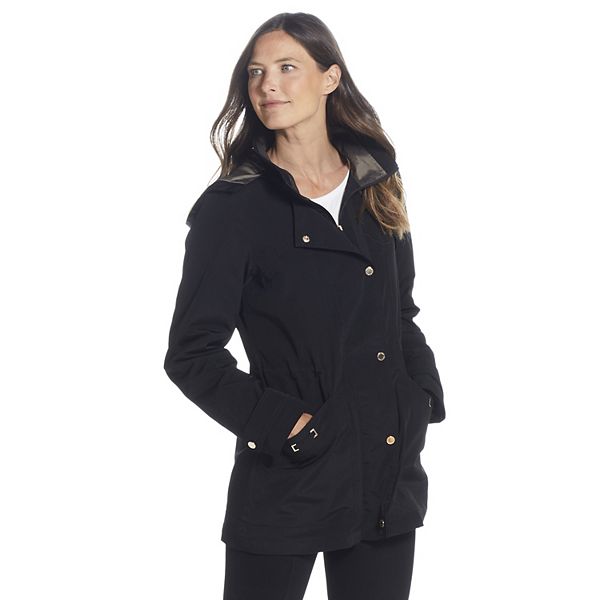 Women s Gallery Hooded Lined Rain Jacket