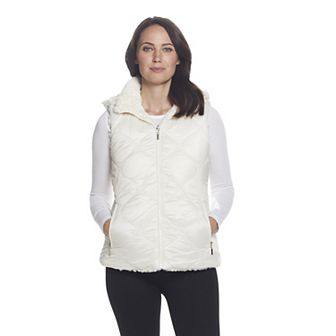 Women's Gallery Hooded Faux-Fur Reversible Vest