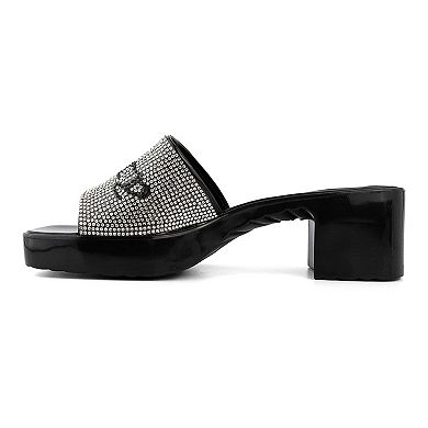 Juicy Couture Harmona Women's Heeled Slide Sandals