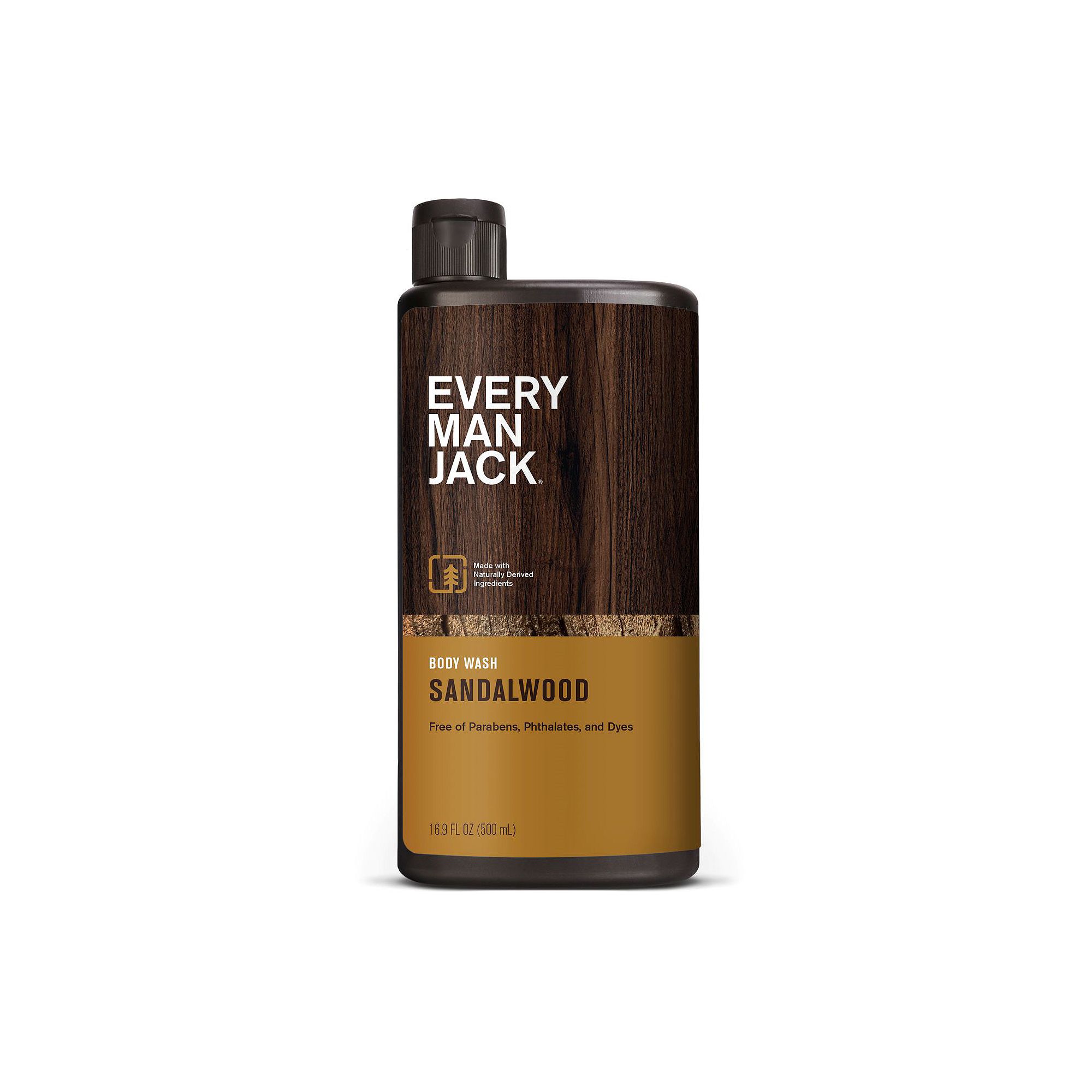 Mens Every Man Jack Sandalwood Body Wash 16.9 fl. Oz., Size: 16.9 FL Oz