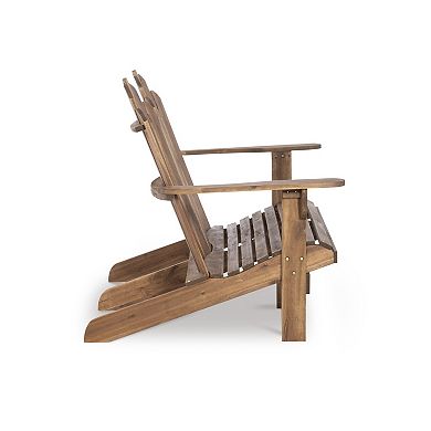 Linon Adirondack Outdoor Double Bench