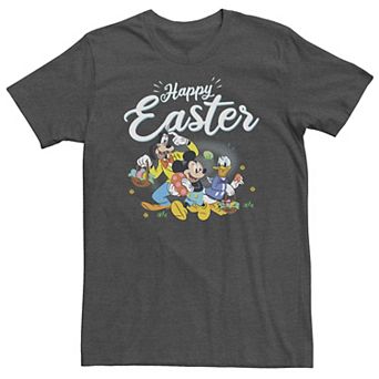 Big & Tall Disney Mickey And Friends Happy Easter Tee