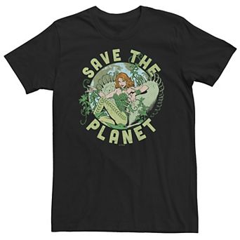 Big & Tall DC Comics Batman Save The Planet Poison Ivy Pose Tee