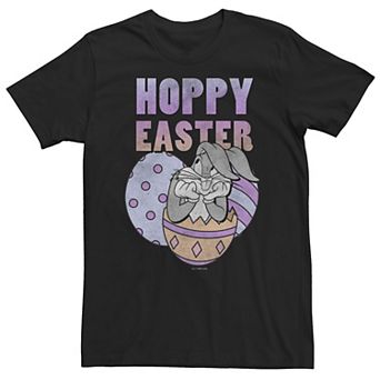 Big & Tall Bugs Bunny Hoppy Easter Eggs Tee