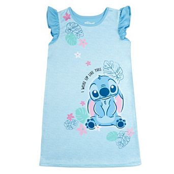 Disney's Lilo & Stitch Girls 4-10 "Cute Garden" Nightgown