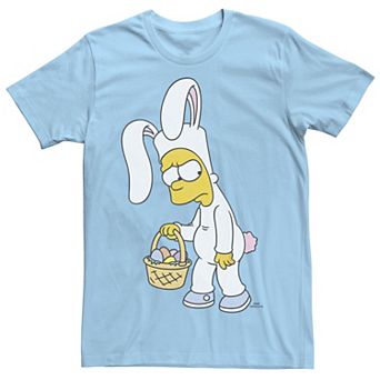 Men's The Simpsons Bunny Bart Easter Tee