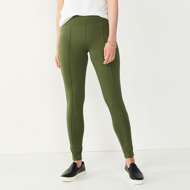 Tall Seamed Ponte Leggings