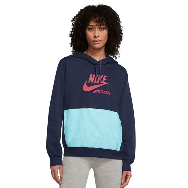 Women's hoodie discount nike sportswear swoosh