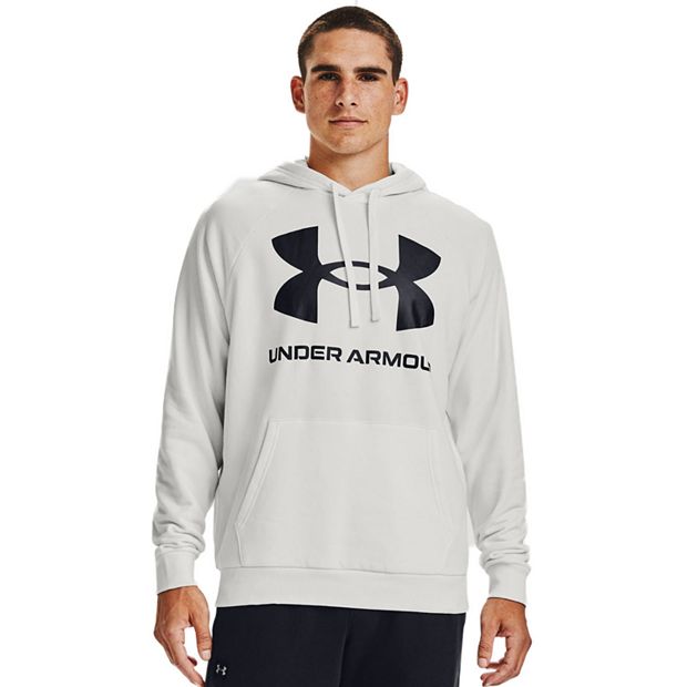 Sweatshirts Under Armour Rival Fleece Big Logo Hoodie Black/ Onyx White