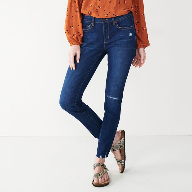Petite Sonoma Goods For Life® Mid-Rise Skinny Jeans