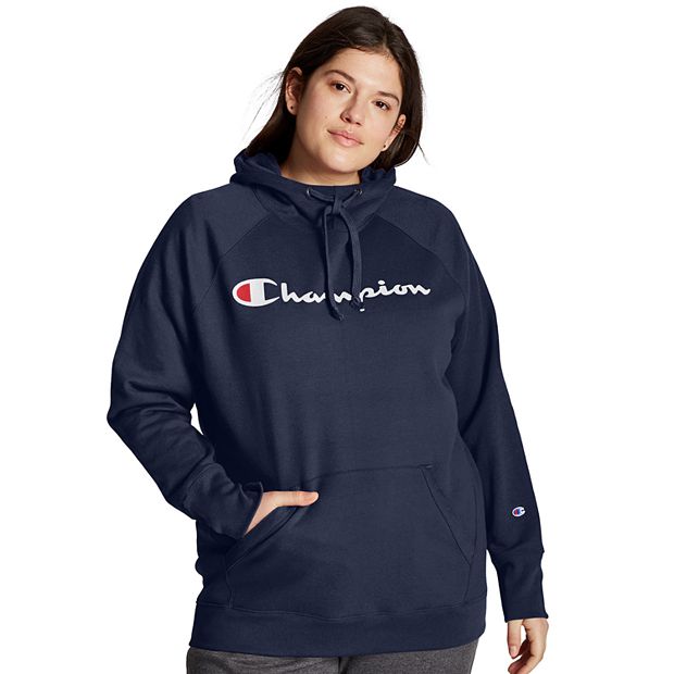 Champion Women's Plus Size Powerblend Graphic Hoodie