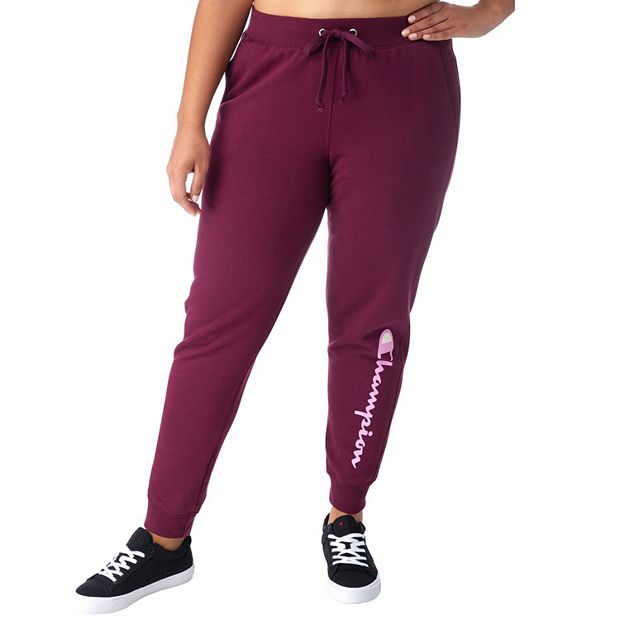 Plus size champion cheap joggers