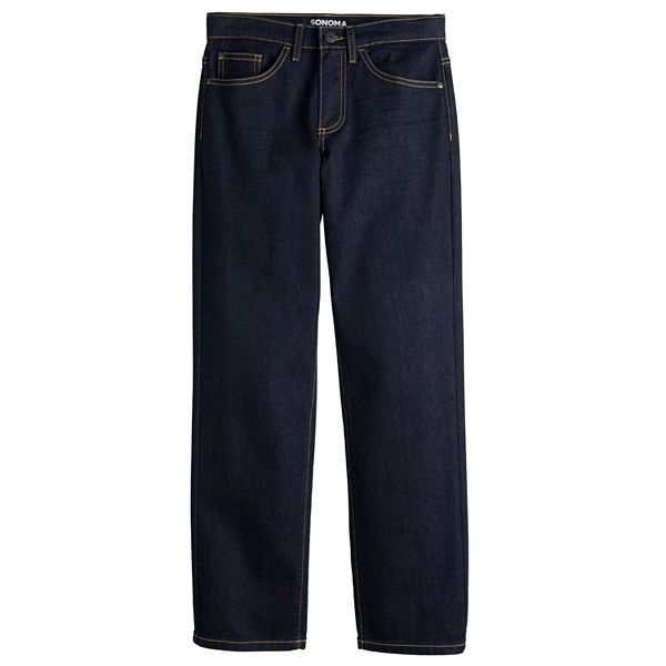 Boys 7-20 Sonoma Goods For Life® Flexwear Straight Jeans in Regular ...
