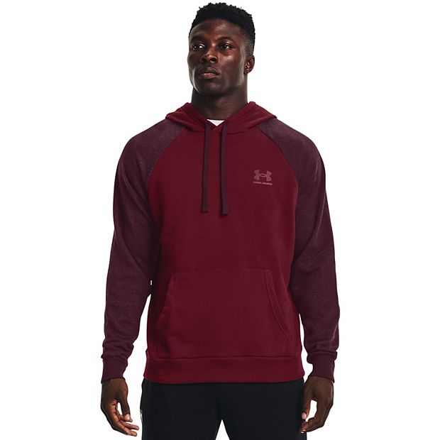 Men s Under Armour Rival Fleece Colorblock Hoodie