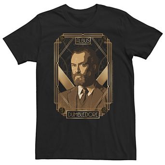 Big & Tall Fantastic Beasts - Grindelwald Young Albus Dumbledore Tee