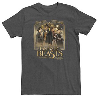 Big & Tall Fantastic Beasts - Grindelwald Hero Tee