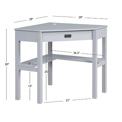 Linon Peggy Corner Desk