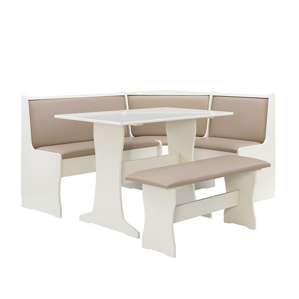 Corner booth dining discount table