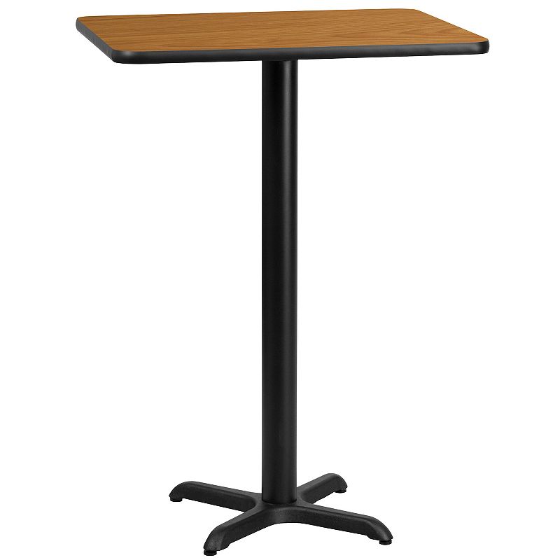 Flash Furniture 43-in. Rectangular Laminate Top Bar Table, Multicolor