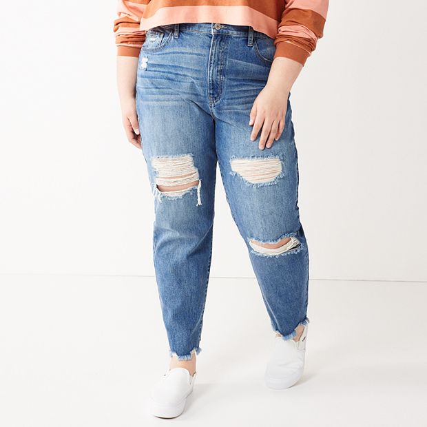 Kohls store mom jeans