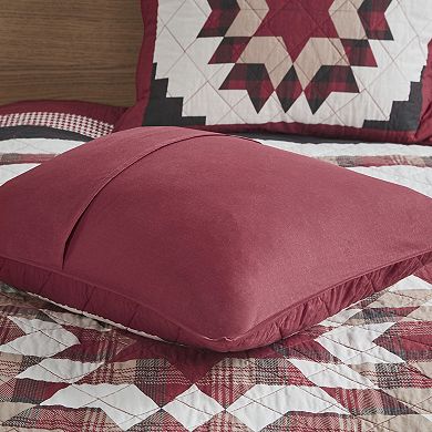 Woolrich Compass Oversized Cotton Quilt Set with Shams
