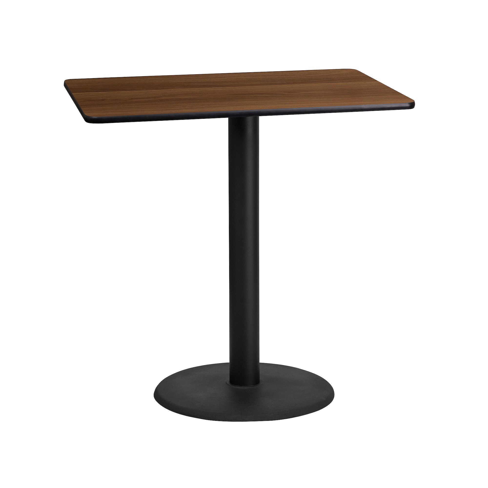 Flash Furniture Laminate Top 43-in. Rectangular Bar Height Table, Brown
