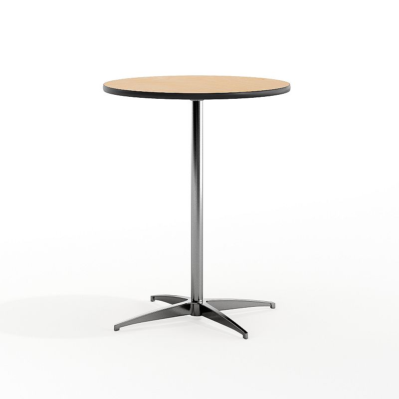 Flash Furniture Adjustable 30 - 42-in. Round Cocktail Bar Table, Multicolor