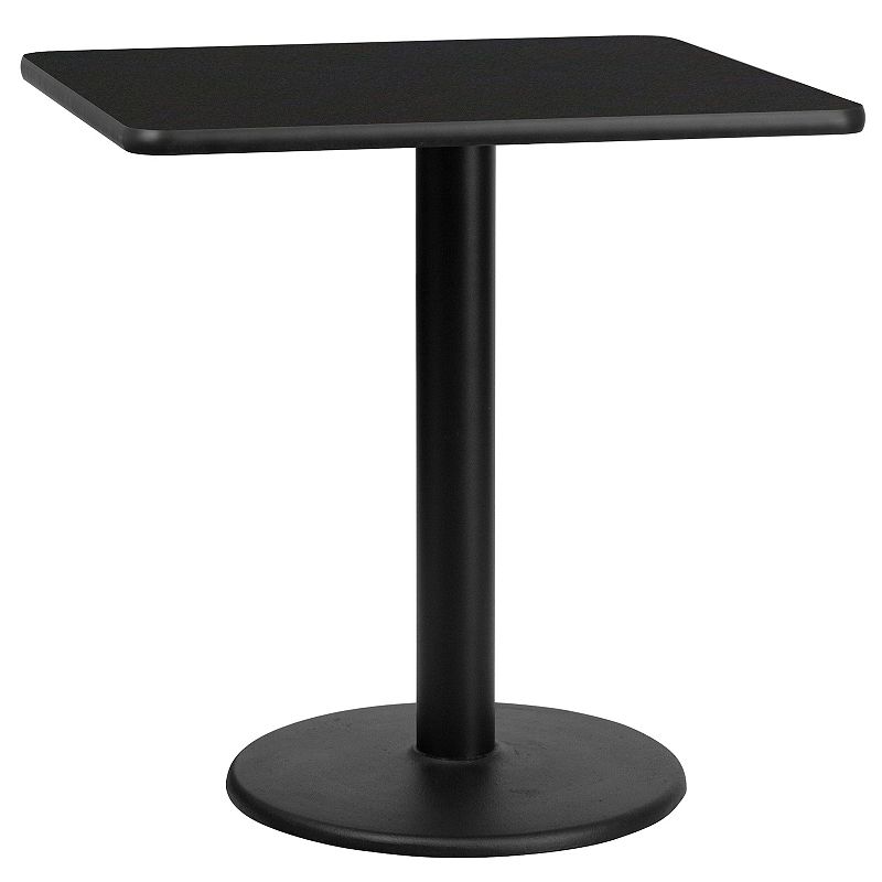 Flash Furniture Laminate Top Square 31-in. Dining Table, Black