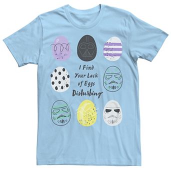 Men's Star Wars I Find Your Lack Of Eggs Disturbing Tee