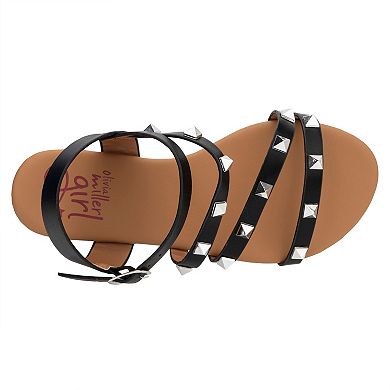 Olivia Miller Dazzling Stud Girls' Sandals