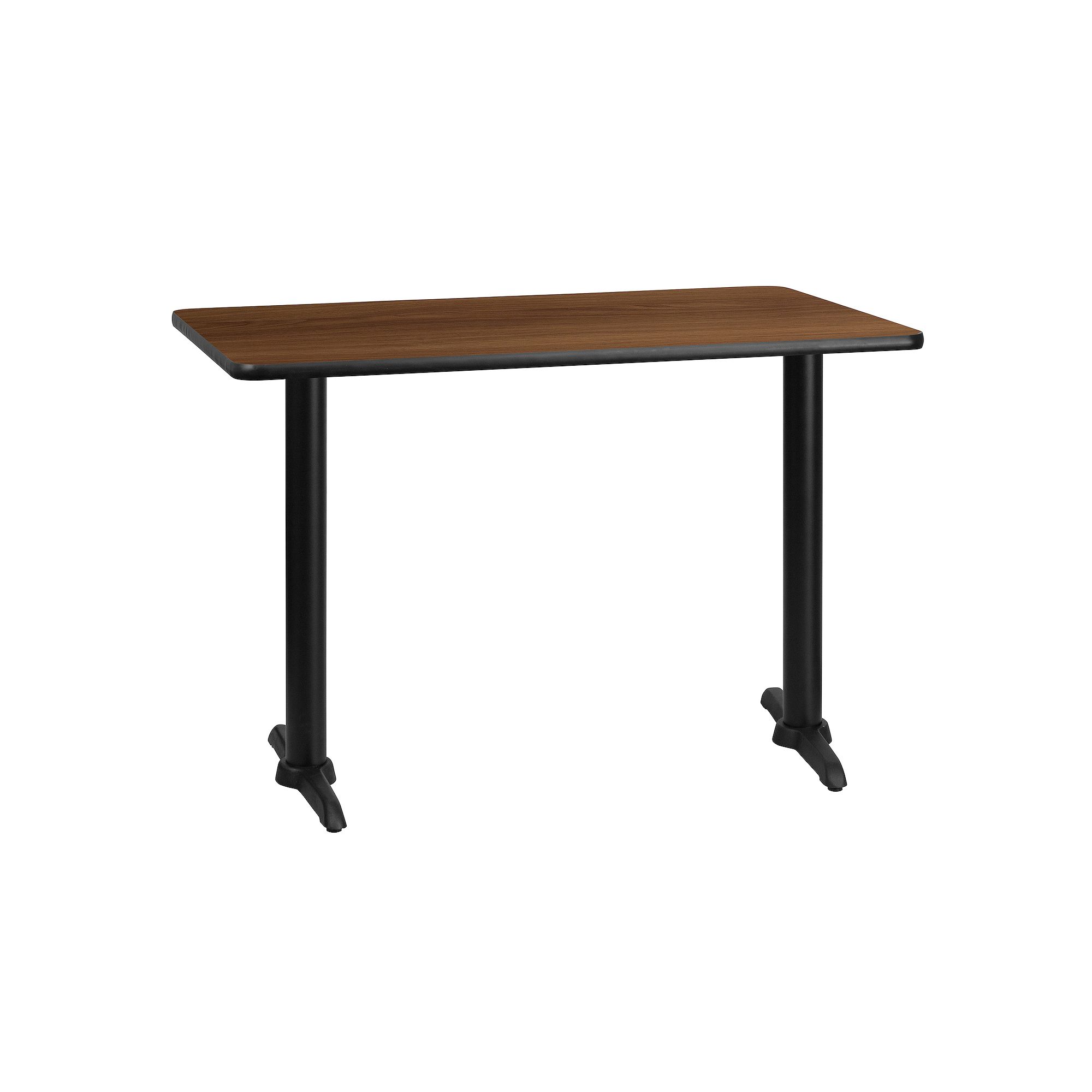 Flash Furniture 31-in. Black Finish Rectangle Laminate Top Dining Table, Br