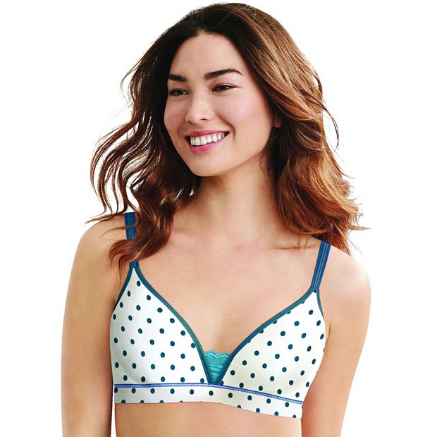 DHHU26 - Hanes Womens Ultimate ComfortBlend T-Shirt Unlined Wirefree Bra