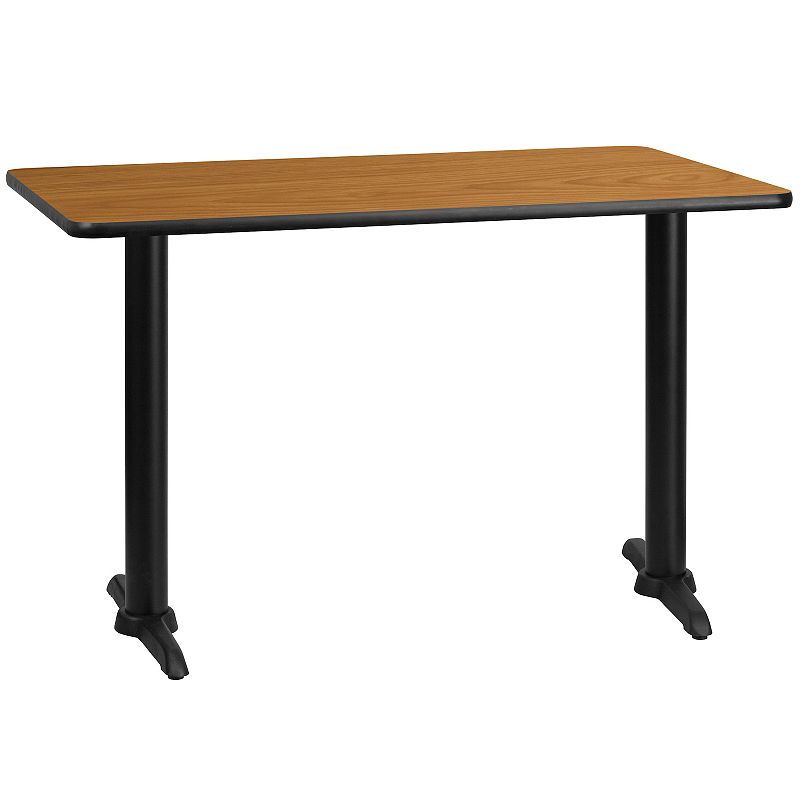 Flash Furniture 31.125-in. Rectangular Laminate Table Top Dining Table, Mul