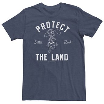Big & Tall Yellowstone Protect The Land Tee