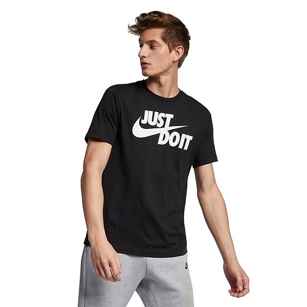 siga adelante Química Multa Men's Nike "Just Do It" Logo Tee