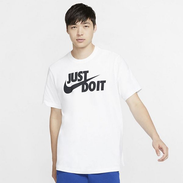 JUST DO IT T-SHIRT Man Black White 2011905517089