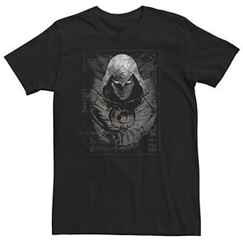Big & Tall Marvel Moon Knight Ancient Glyphs Headshot Tee