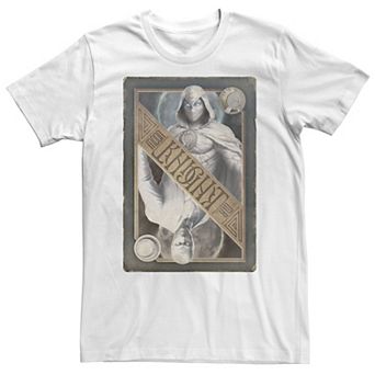 Big & Tall Marvel Moon Knight Playing Card Tee
