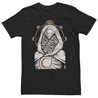 Big & Tall Marvel Moon Knight Paper Cut Moon Tee