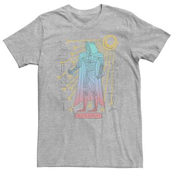 Big & Tall Marvel Moon Knight Mummy Glyphs Tee