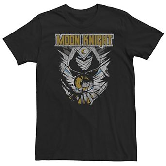 Big & Tall Marvel Moon Knight Moon Glitter Tee