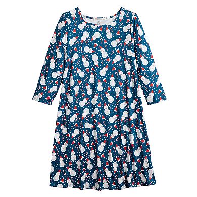 Women's Celebrate Together™ Printed Christmas Swing Dress