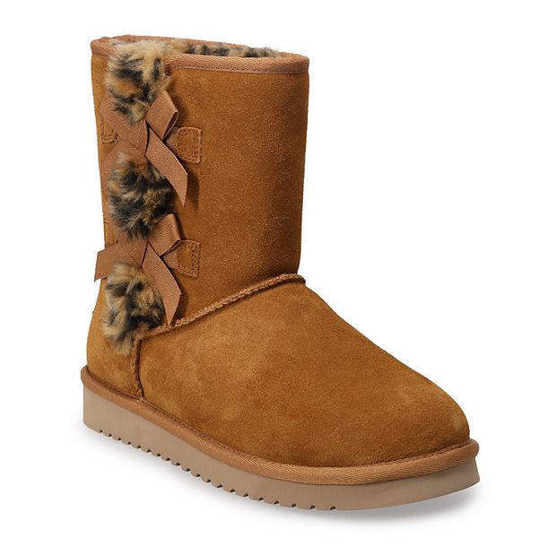 Koolaburra by Ugg Victoria Short (Chestnut) Women's Boots