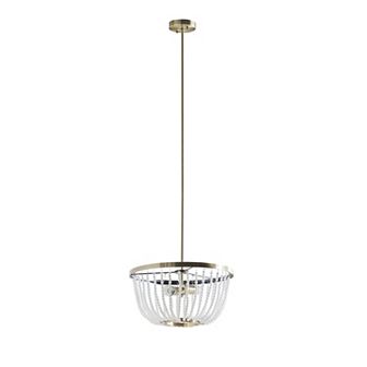 Madison Park Melrose 2-Light Beaded Chandelier