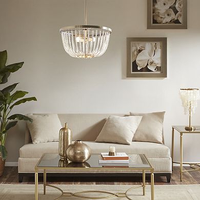 Hampton Hill Melrose 2-Light Beaded Chandelier