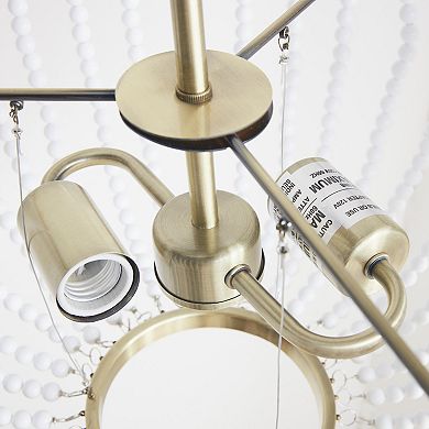 Hampton Hill Melrose 2-Light Beaded Chandelier