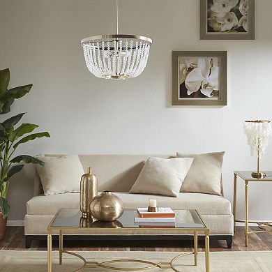 Hampton Hill Melrose 2-Light Beaded Chandelier