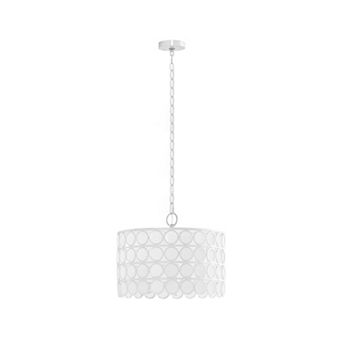 Hampton Hill Abbot 4-Light Drum-Shaped Chandelier