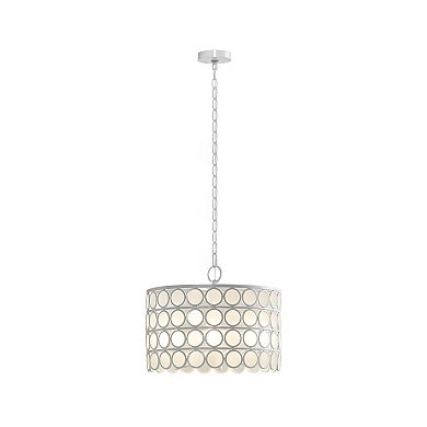 Hampton Hill Abbot 4-Light Drum-Shaped Chandelier